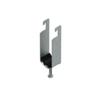 Clema universala in U cu jgheab de presiune din plastic BUK 30/2
