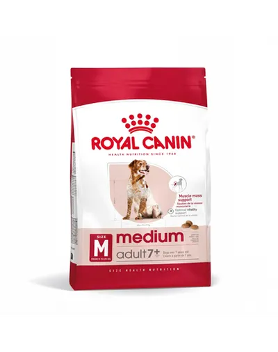 Royal Canin Medium Adult 7+ hrana uscata caine senior 15 kg