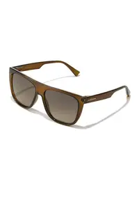 Ochelari de soare patrati unisex - Maro