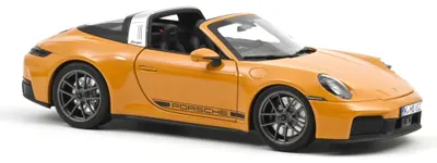 Model de colecționar NOREV Modern: Mașini - Porsche 911 Targa 4 GTS 2025 Bahama Yellow