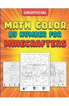 Math Color By Number For Minecrafters