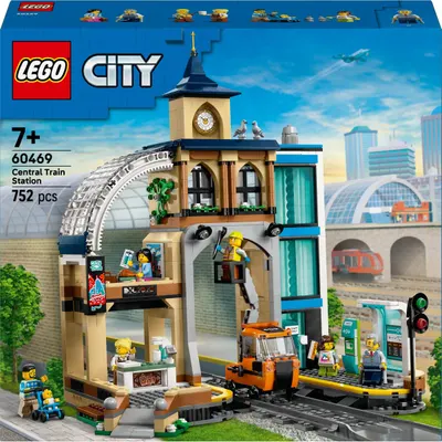 Constructor LEGO City - Gara Centrală (60469)