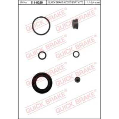 Set reparatie, etrier QUICK BRAKE 114-0020
