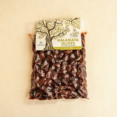 Masline Kalamata cu ierburi de provence - 800g