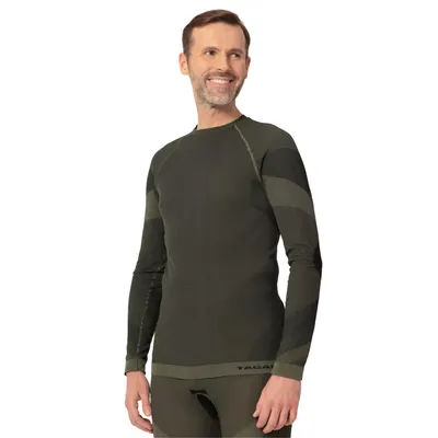 Tricou de teren termoactiv cu mânecă lungă Woodsman cu ioni de argint