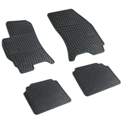 Set covorase auto din cauciuc Ford Mondeo 3 2000-2007, presuri FROGUM, negre, 4 buc.