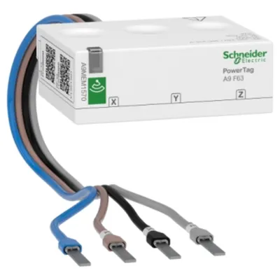senzor de energie, PowerTag Flex 63A 3P+N pozitie sus si jos