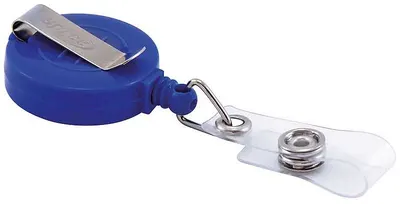 Set de role pentru insigne Spree - Cu clemă, albastru, 25 buc