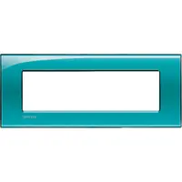 Rama ornament 7 module Bticino Living Light LNA4807VD, verde