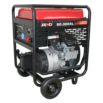 LS Generator de curent si sudura SENCI SC-300XL putere maxima 3.5kW 230V curent sudura 300A DE
