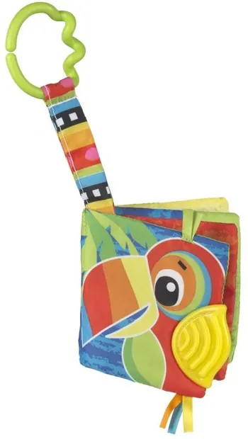 Carte cu element pentru dentitie Playgro - Jungla