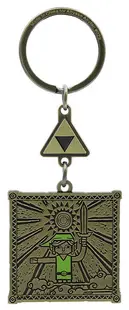 Breloc ABYstyle Games: The Legend of Zelda - Link &amp; Triforce