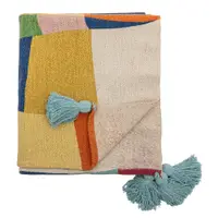 Pătură pentru copii din bumbac reciclat 130x160 cm Colorine – Bloomingville Mini