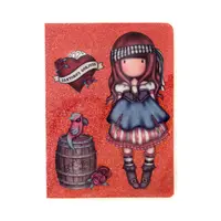 Agenda A6 cu sclipici Gorjuss Mary Rose