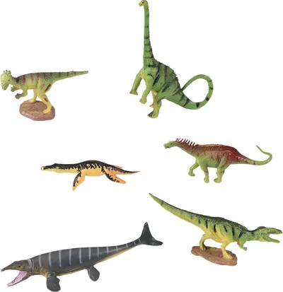 Set de figurine Rappa - Dinozaurii III, 6 buc. , 6-10 cm