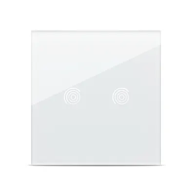 Placa ornament simpla pentru Intrerupator TOUCH 2T - actionare prin atingere