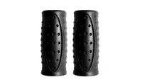 Set 2 mansoane biciclete KRIS Shogun, 90mm, PVC, culoare negru