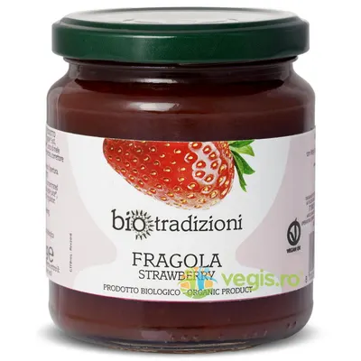Gem de Capsuni fara Zahar Ecologic/Bio 320g