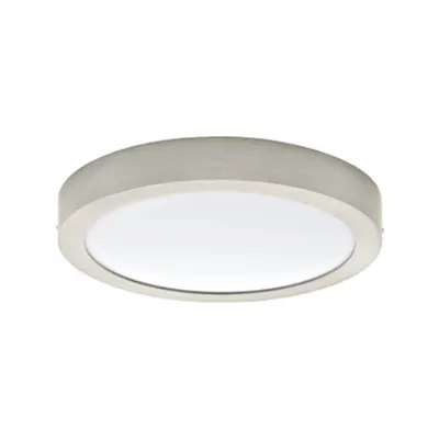 Fueva 1 round / IP20 22W 3000K nickel-matt
