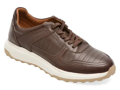 Pantofi sport GRYXX maro, 26Y15, din piele naturala