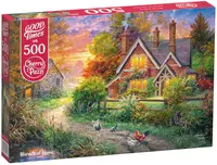 Puzzle Cherry Pazzi din 500 piese - Căldura casei