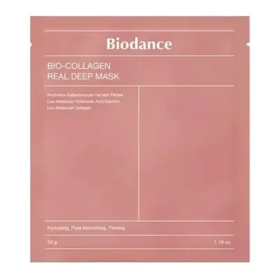 Masca de fata pentru hidratare intensa si fermitate Bio-Collagen, 34 g, Biodance