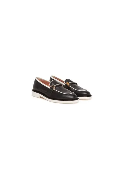 Mocasini dama 305204301 - Piele naturala - Negru - Negru