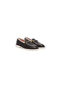 Mocasini dama 305204301 - Piele naturala - Negru - Negru
