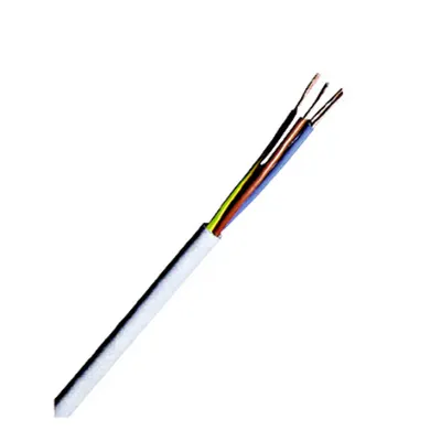 Cablu flexibil cu manta din PVC H03VV-F 2 x 0,5 gri deschis