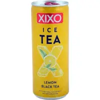 Bautura pe baza de ceai negru cu aroma de lamaie, Xixo Ice Tea Lemon, 250ml, SGR Engros