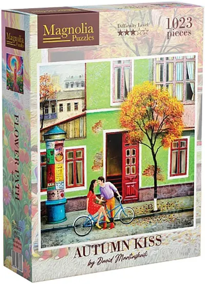 Puzzle Magnolia din 1000 piese - Sărut de toamnă
