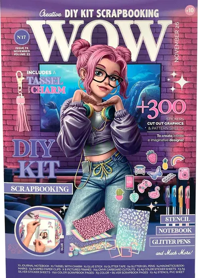 Set creativ WOW Generation - Creează-ți propriul album