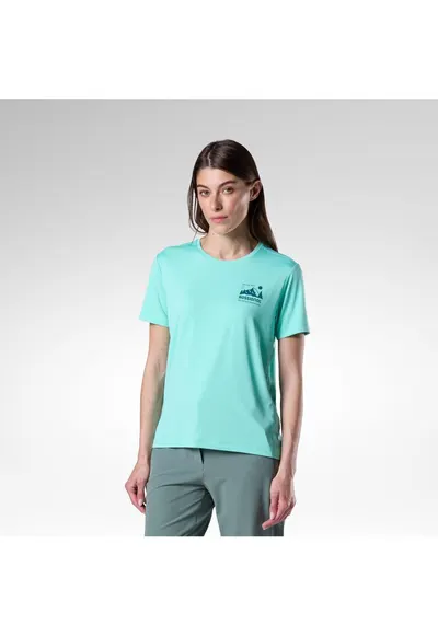 Tricou dama W GRAPHIC ACTIVE TEE - verde menta - Verde menta