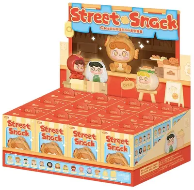 Mini-figurină Jotoys: Qkid - Street Snack Series, Blind Box, sortiment
