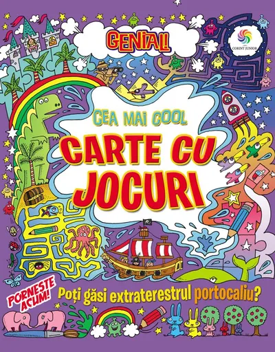 Genial! Cea mai cool carte cu jocuri