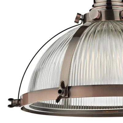 Lampa suspendata Debut 1 Light Pendant Brushed Antique Copper