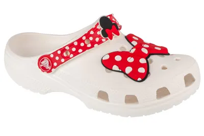 Papuci de tip crocs universali 208711119 pentru vară albi copii