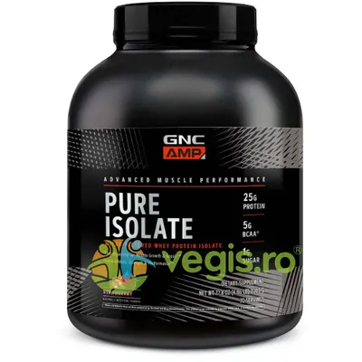 Proteina Izolata din Zer cu Aroma de Capsuni 1728.4g