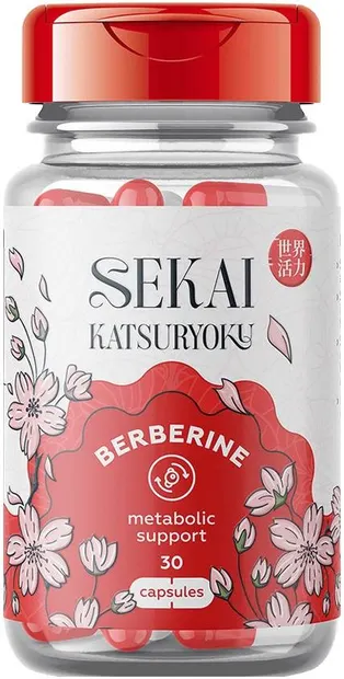 Berberine, 30 capsule, Sekai Katsuryoku