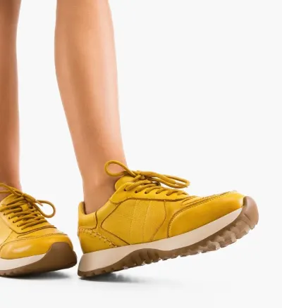 Sneakers dama Velez Galbeni
