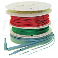 Tub termocontractabil subtire,contractie 2:1,natur,pe tambur ZS508N-D 50,8/25,4mm, POLIOLEFIN
