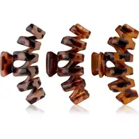 Brushworks Tortoiseshell Claw Clips clama de par