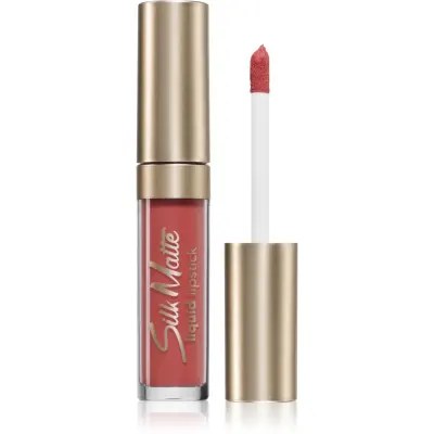 flormar Silk Matte ruj de buze lichid, mat și de lungă durată culoare 010 Tender Terra 4.5 ml