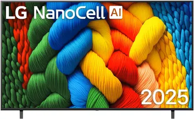 Smart TV LG - 75NANO80A3B, 75'', NanoCell, 4K, negru