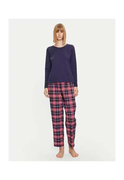 Pijama dama - 302994472 - Bumbac - 36 EU - Negru