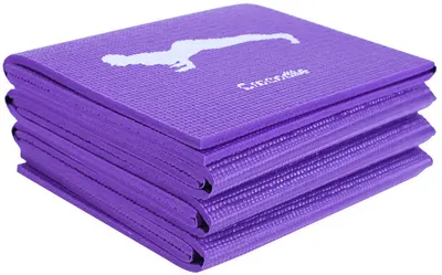 Saltea de yoga pliabilă Xmart - 173 x 61 cm, mov