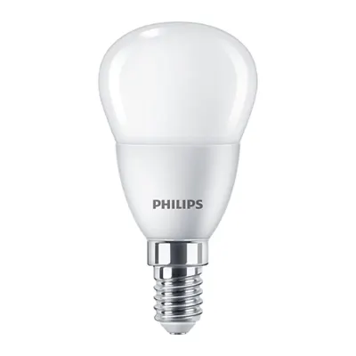 Bec LED sferic P45 5.5-40W E14 827, Corepro Philips