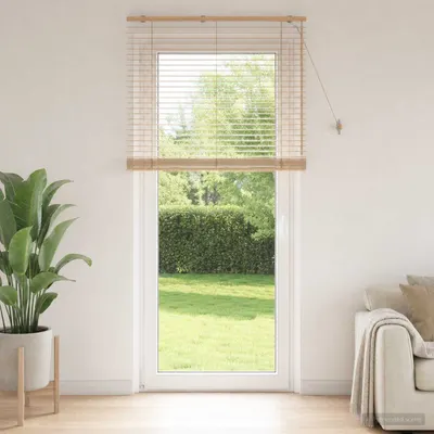 vidaXL Jaluzea venetiană Aspect Stejar 105 x 250 cm 35 mm