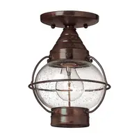 Corp de iluminat decorativ pentru exterior, Capecod 1 Light Flush Lantern