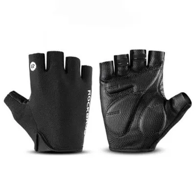 Mănuși de ciclism Rockbros S106BK - Negru